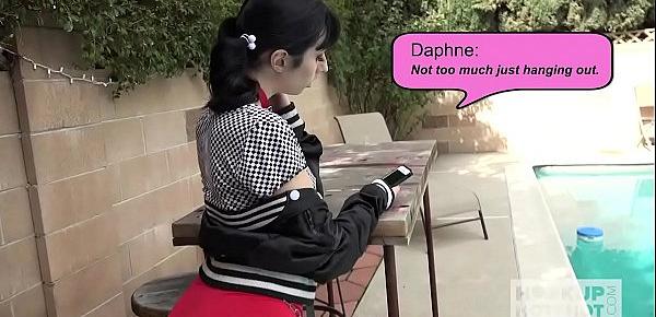  Cute teen Daphne Dare gets smashed hard by Bryan Gozzling